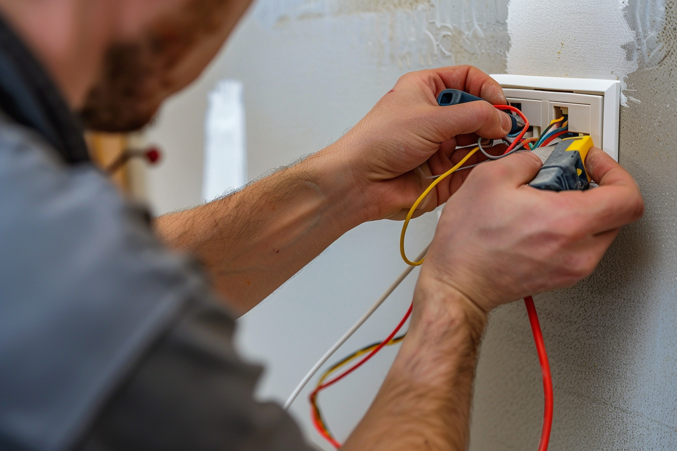 Realizacja — gniazdka i instalacja